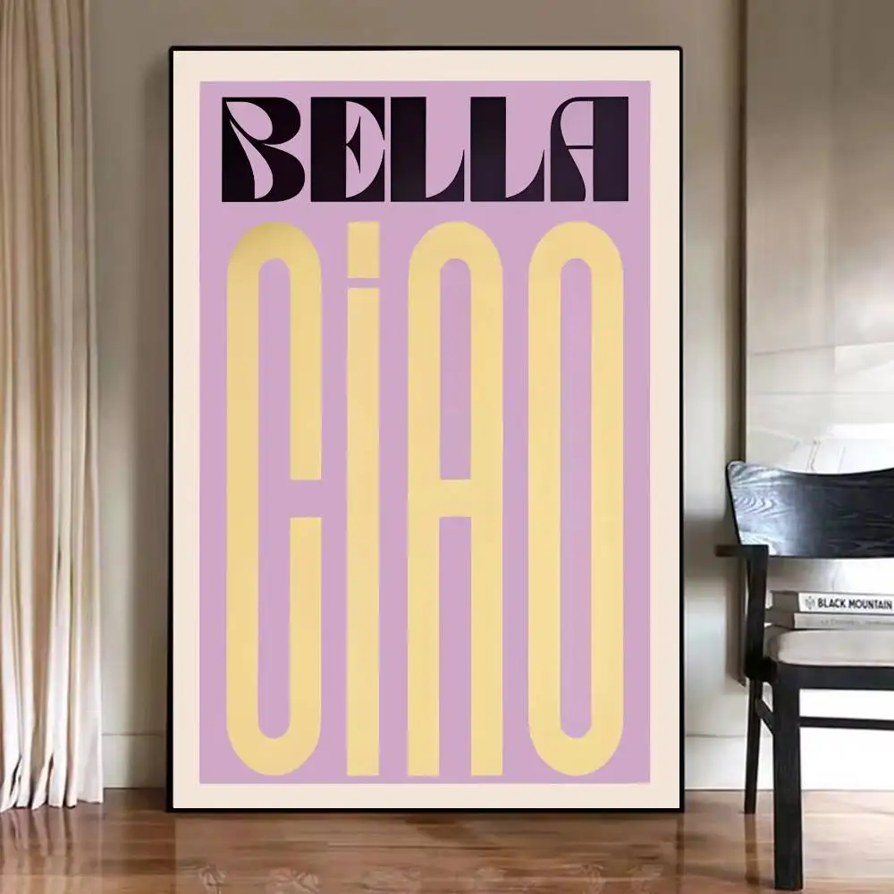 ملصق مستوحى من كلمات الموسيقى، ملصق فني ذاتي اللصق مقاوم للماء، ديكور جدران غرفة القهوة والبار #5