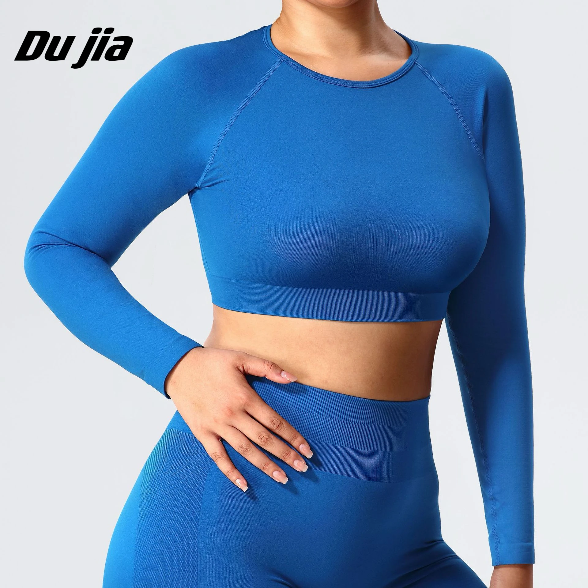 

10Color Seamless Workout Gym Training Shirts Long Sleeve Sports T-shirts Women Athletic Crop Sport Shirt Sportswear Yoga Clothes