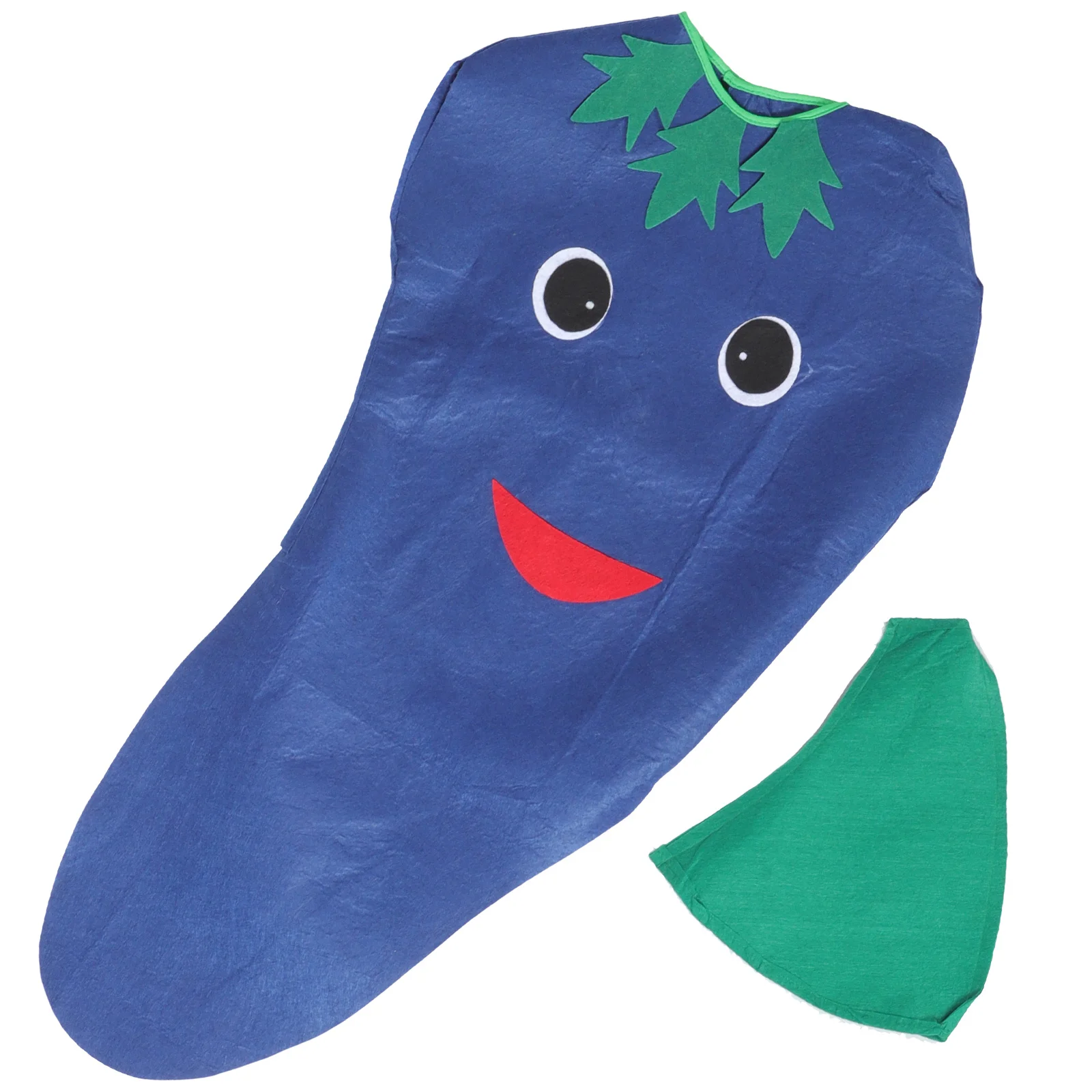 1 Juego de 1 Juego de disfraz de estilo vegetal para fiesta infantil, Kit de disfraz de escenario actuación para niños, suministros decorativos para Cosplay, verduras
