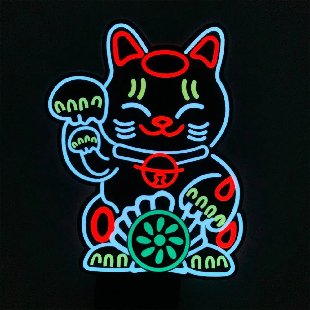 Fashion Car Window Electric Various Styles Safety Signs Windshield Sticker Car Decals LED Car Sticker