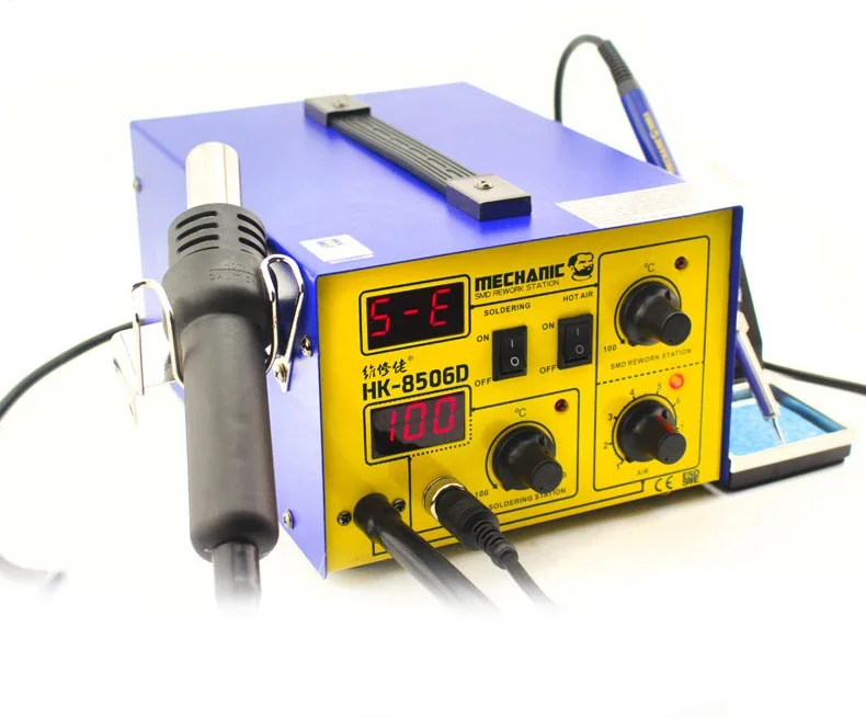 MECHANIKER 2 IN 1 digital display heißer luft demontage schweißen plattform schweißen plattform + wind pistole HK-8506D telefon computer reparatur