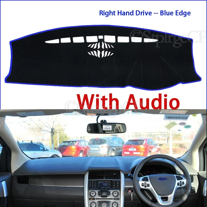 for Ford EDGE 2007 2008 2009 2010 2011 2012 2013 2014 Mk1 Anti-Slip Mat Dashboard Cover Pad Sunshade Dashmat Carpet Accessories