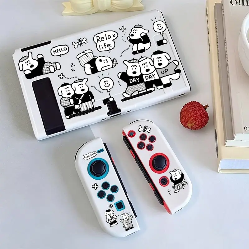Ultra-slim shock-absorbing case for Nintendo Switch NS Comfortable Grip Easy To Install Sweat Slip-Resistant Controller Case