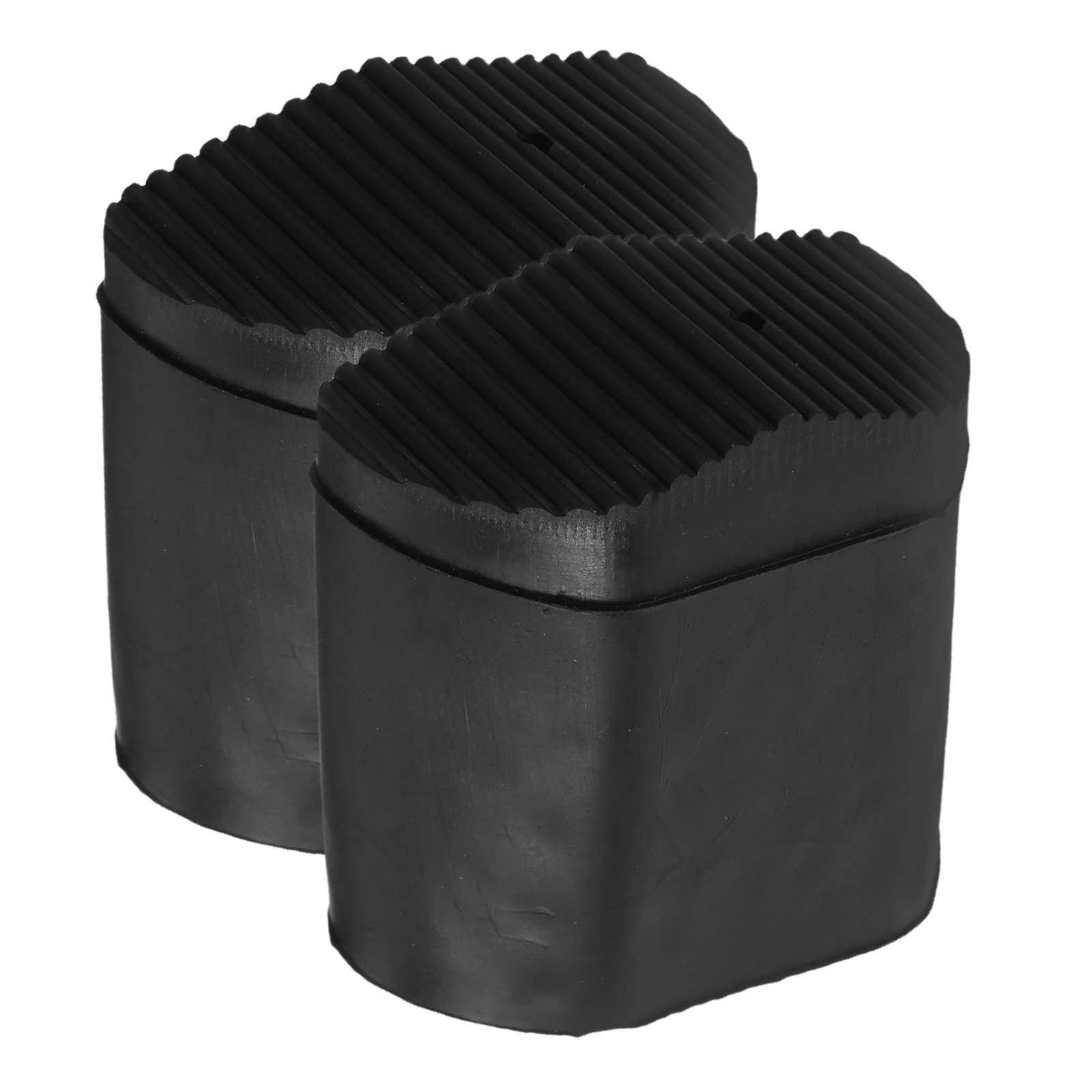 

2Pcs Portable Ladder Legs Protectors Rubber End Caps Safety Accessories For Various Settings