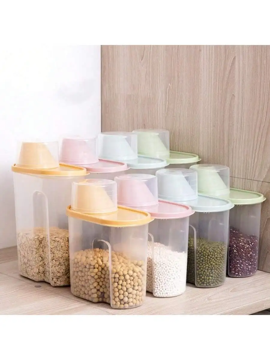 Rice Drum Flour Storage Tank Moisture-Proof And Insect-Proof Household Rice Tank,Kitchen,Summer Beach