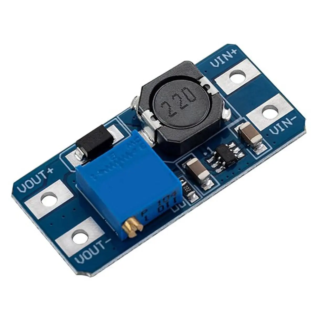 (A15I) 20 PCS DC-DC Boost Converter, 2A Adjustable Module Voltage Regulation Board, Input Voltage 2V to 24V Output 5V to 28V