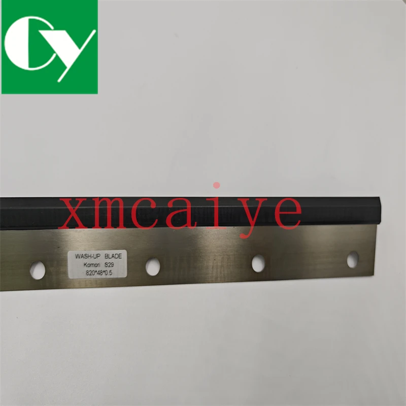 

1 шт., 820 мм, 11 отверстий, лезвие для стирки для печатного оборудования Komori S29, запасные части, ракель
