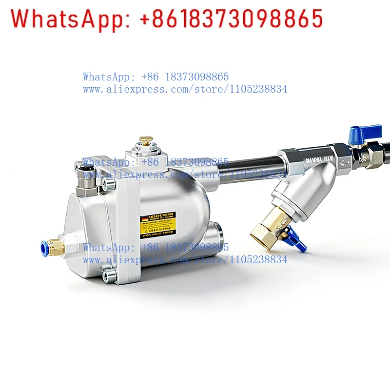 

Автоматический дренажный клапан HND-20/58 используется для газовых баллонов, воздушных компрессоров, дренажных клапанов, воздушных насосов.