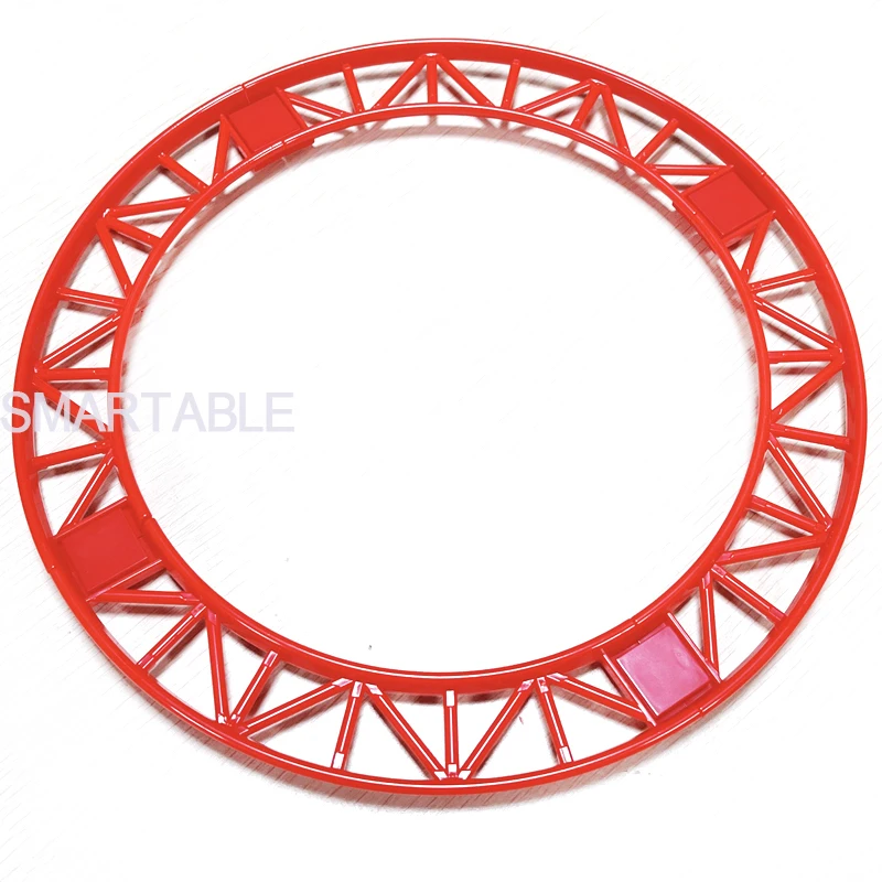 Roller Coaster Rail 13x13 Curved with Edges 2x16x3 Bow Inverted MOC Part Building Block Train Brick Toy Compatible 34738 /25061