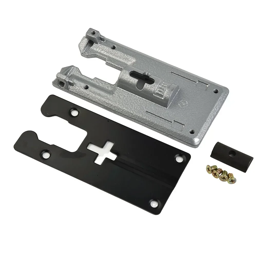 

Jigsaw Floor Jig Saw 4304 Accessoires Aluminum/Iron Assembly Base Plate Black+silver Fittings Machine Practical