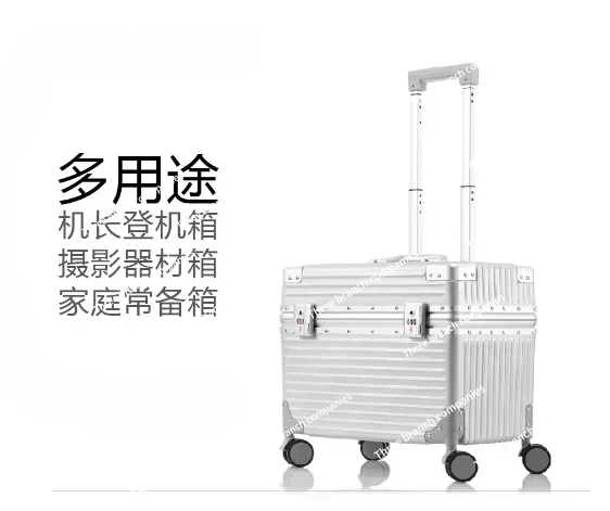 All-Aluminum Magnesium Alloy Long Box Men\'s Luggage Women\'s Luggage Photography Trolley Case