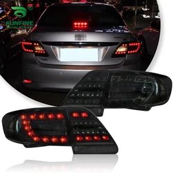 KUNFINE Pair Of Car Tail Light Assembly For TOYOTA COROLLA 2011 2012 2013 LED Brake Light With Turning Signal Light