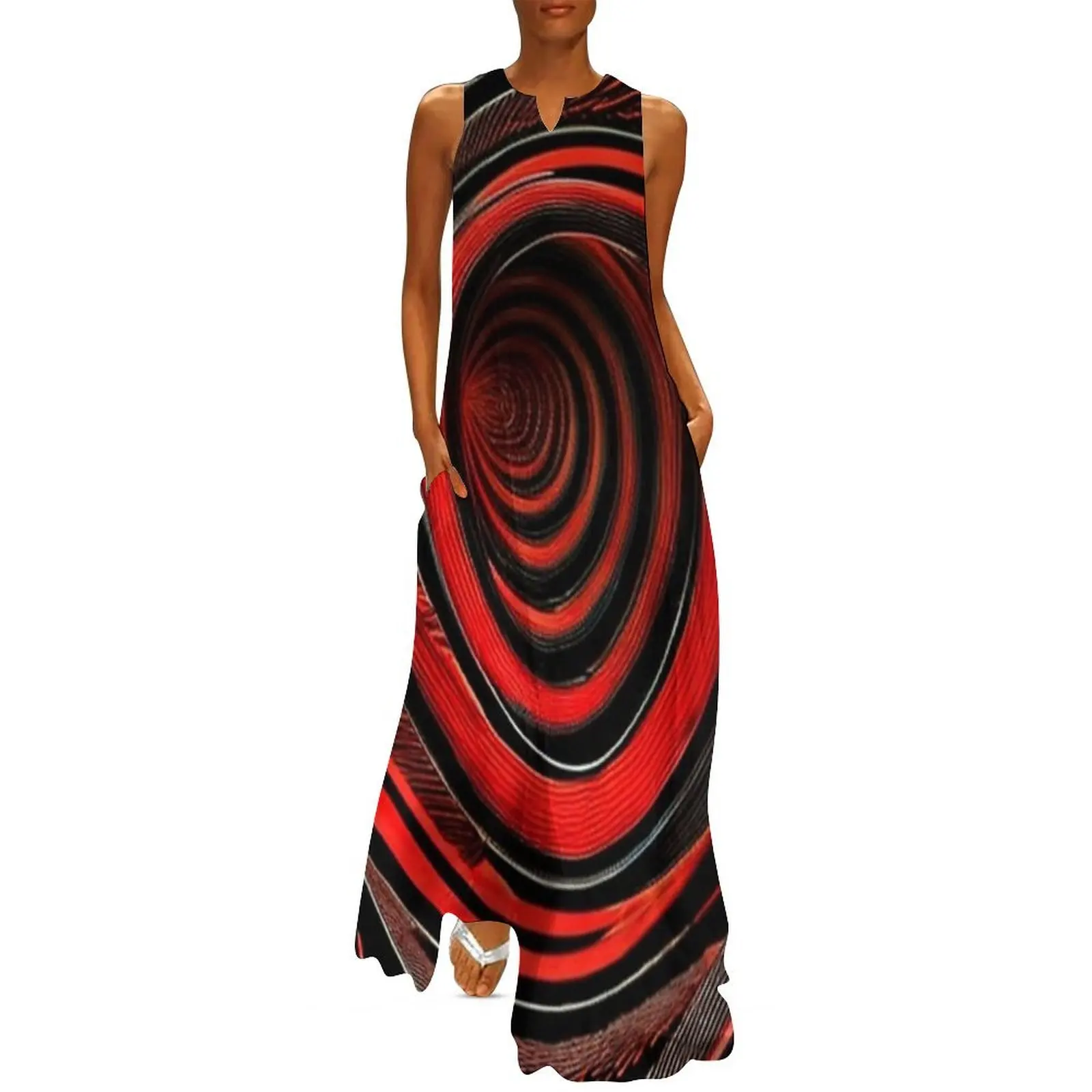 

Fragments (red dreams serie) Long Dress dresses for women 2025 Dresses for wedding party dresses for woman