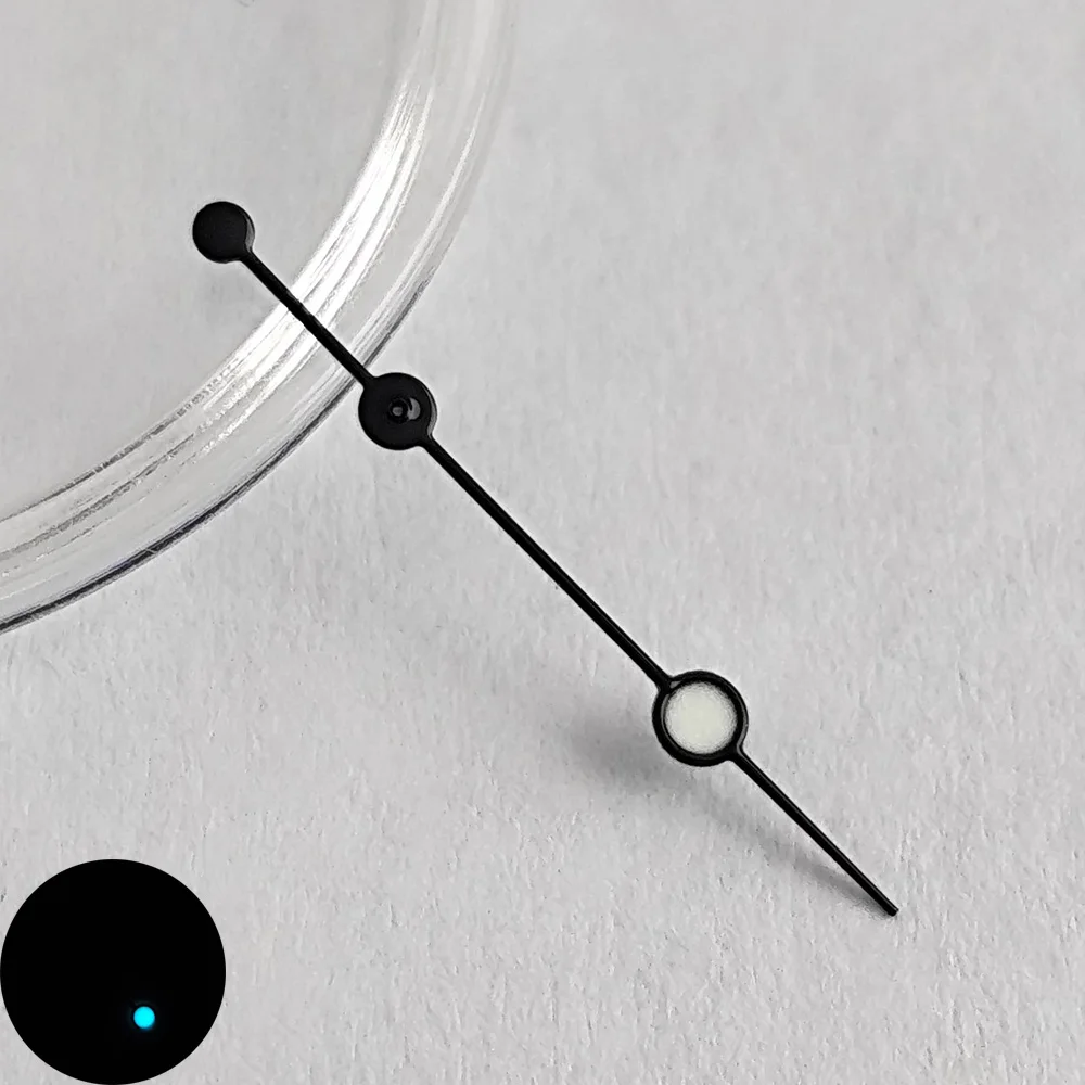 مؤشر الساعة NH35 الثاني أزرق-أخضر مضيء مناسب لإصلاح ساعة الحركة NH35 وملحقات الاستبدال #3