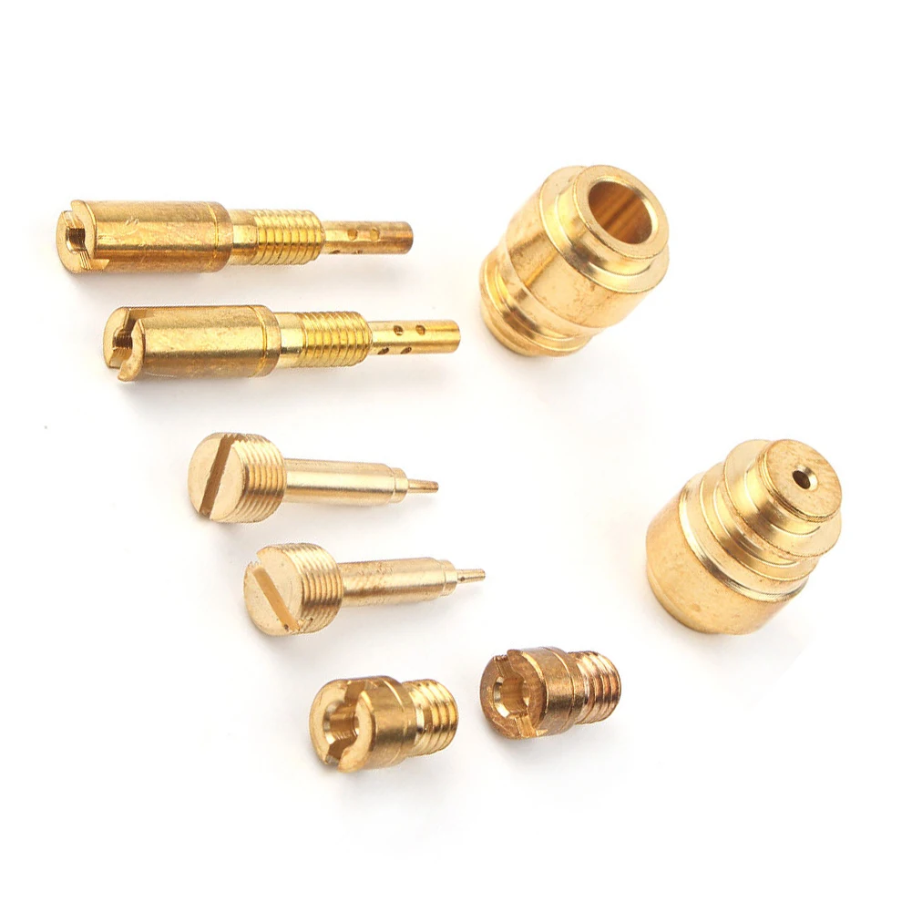 For Suzuki SV650 SV650S Repair Kits Carburetor Spare Sets Rebuild Repair Accessories Brass+Rubber Easy To Carry
