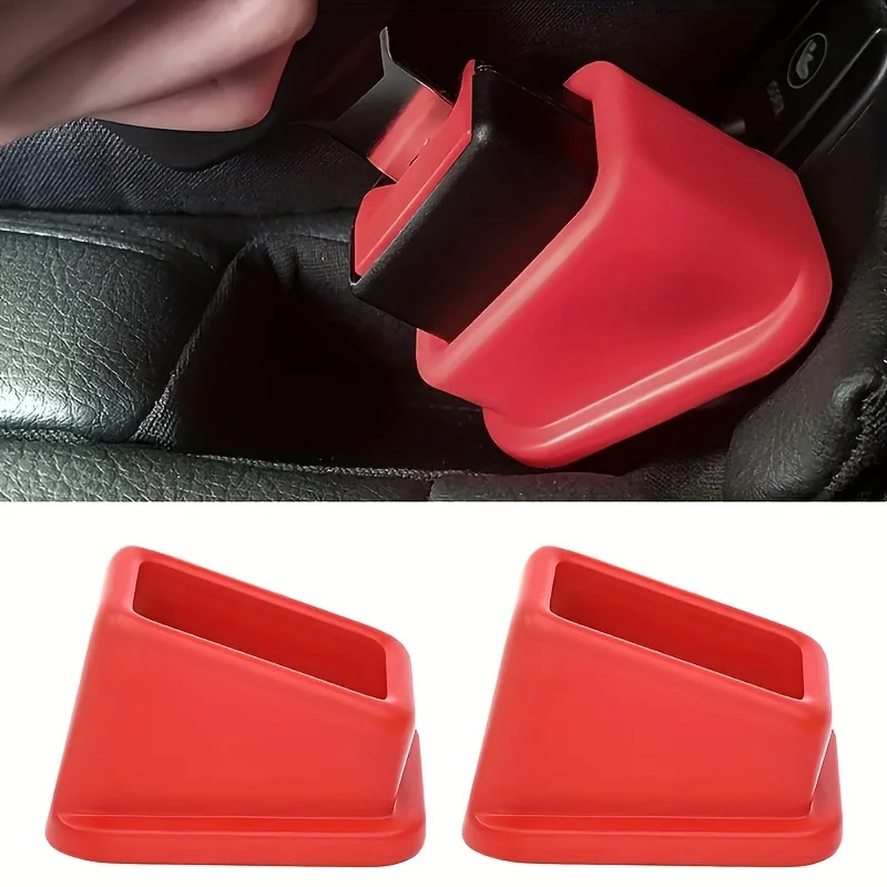 Sturdy Car Seat Belt Buckle Cover Anti Scratch Seatbelt Widen Button Protector Seat Belt Protection Cover Car Interior Accessory