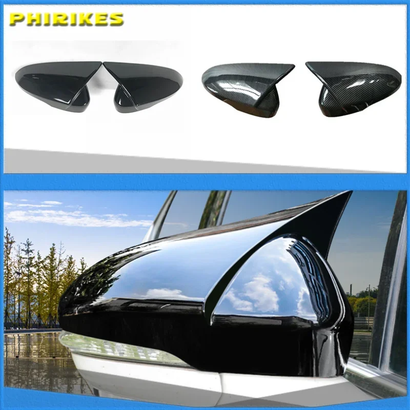 

Car Chrome Rear View Mirror Decoration Cover Side Door Mirror Cover Cap for Ford Mondeo Fusion 2013-2020