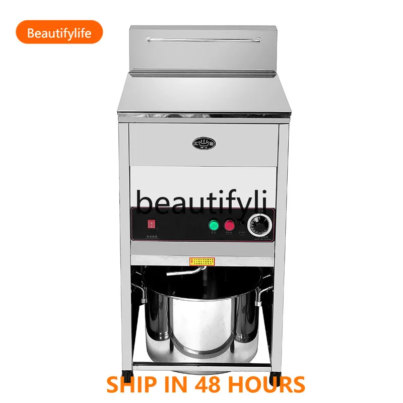 

Vertical electric fryer commercial double cylinder high power capacity, mechanical desktop single cylinder gas H