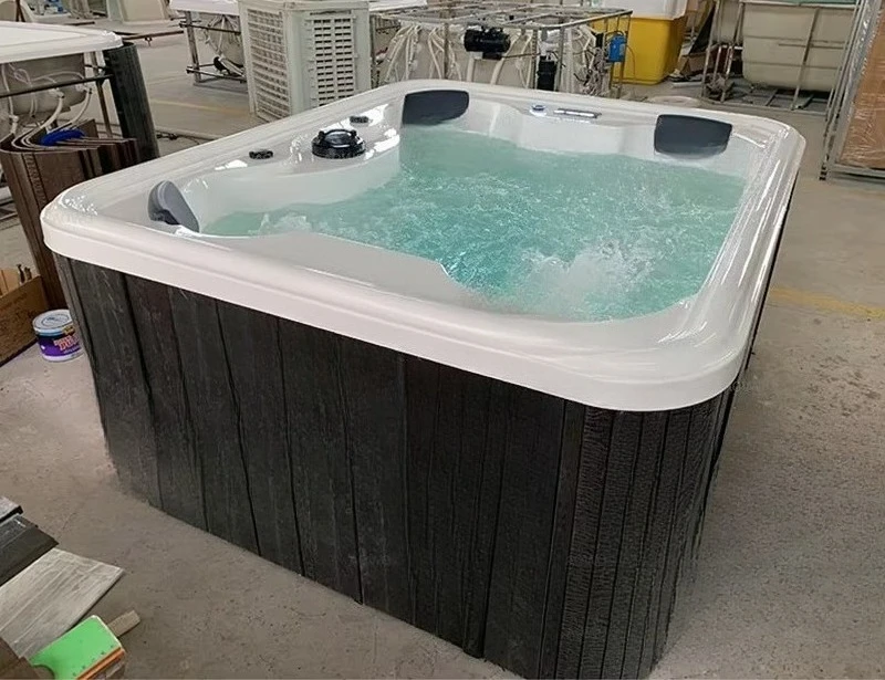 Best Seller  Inflatable exterior spa solar surfing whirlpool tub steel tub