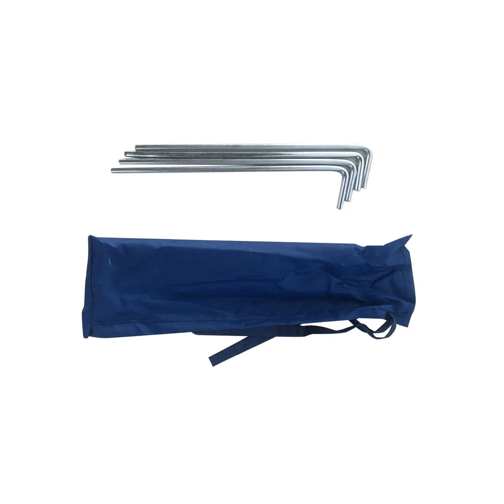 10x10 Instant Slant Leg Canopy Replacement Top UV Resistant Outdoor Cover Camping Beach Events Easy Setup