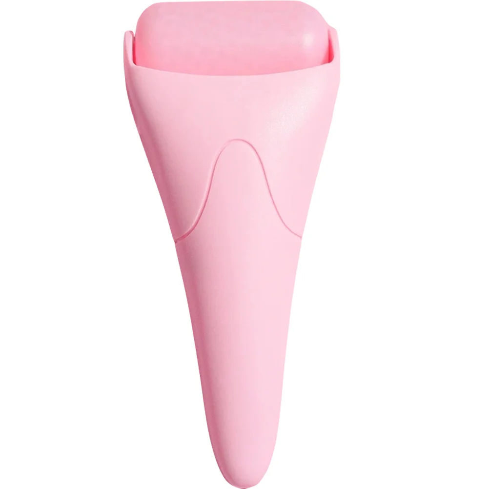 Gezichtsmassage Roller Roze Ijs Koud Kompres Gereedschap Draagbare Gezicht Massager Huidverzorging Levert Mini Roller Voor Vrouwen