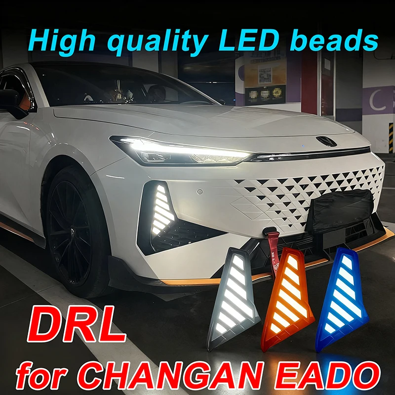 

2pcs for Univ LED Turn Signal Decorative Light Daytime Running Light