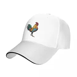 I Love My Chicken Baseball Cap Colored Rooster Print Casual Couple Men Trucker Hat Design Hunting Camping Hot Sale Snapback Cap