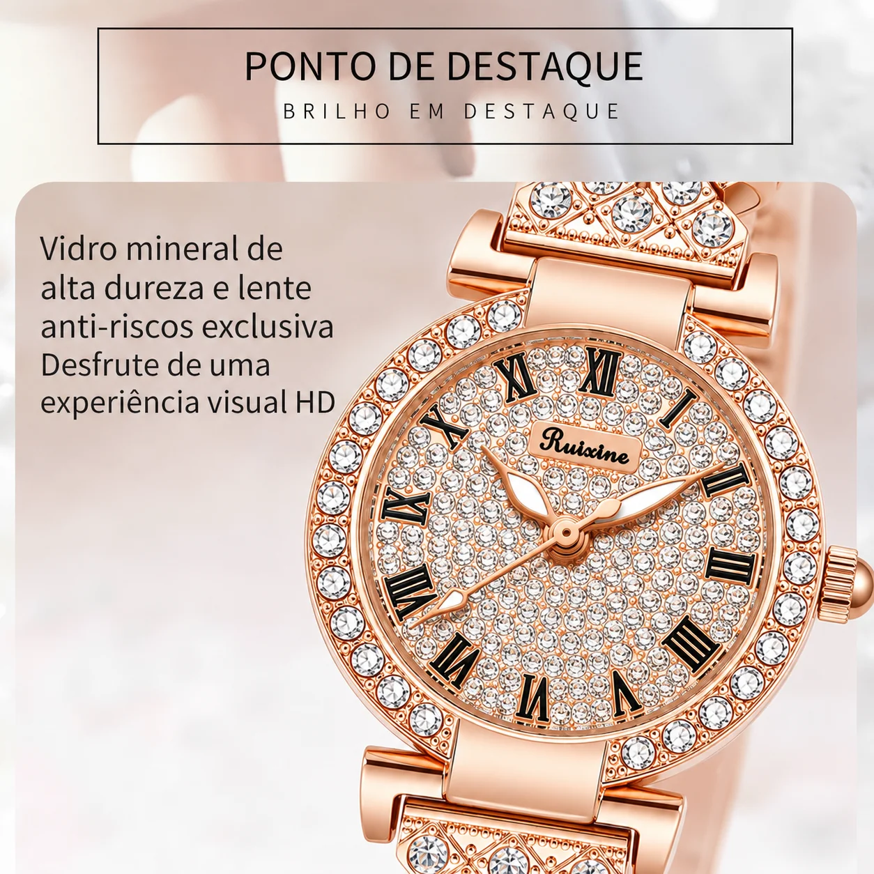ساعة كوارتز نسائية فاخرة من RU - مراجعة Anti-Magnetic Watch وسعره