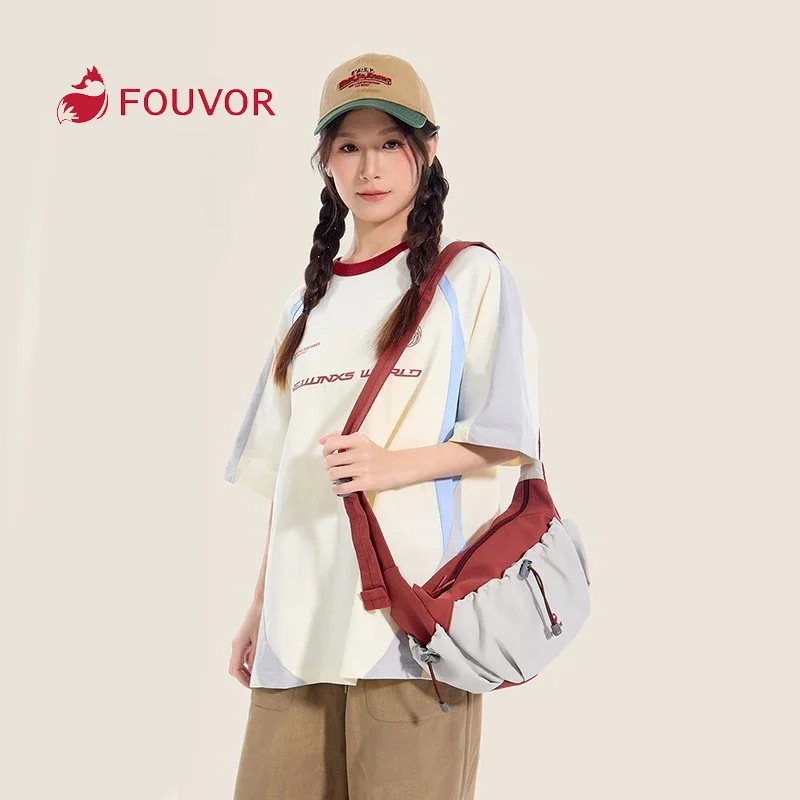 

FOUVOR Shoulder Bag Women 2025 Fashion New Casual Crossbody Bags Lightweight Dumpling Outdoor Tote Bag 3047-10