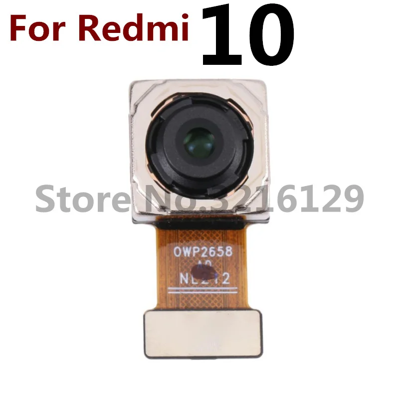 Back Main Camera For Xiaomi Redmi 10 10A 9 9A 9i 9C 8 8A 7 7A 6 6A 5 Plus 5A 4 4A 4X Rear Facing Big Camera Flex Cable Parts