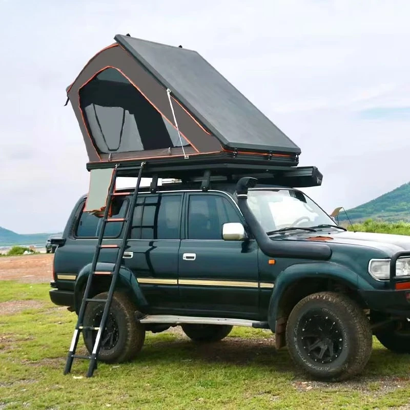 Aluminum Hard Shell Rooftop Tent Box for Car Roof Top 2-3 Person Outdoor Camping Four-Season Automatic Opening Waterproof