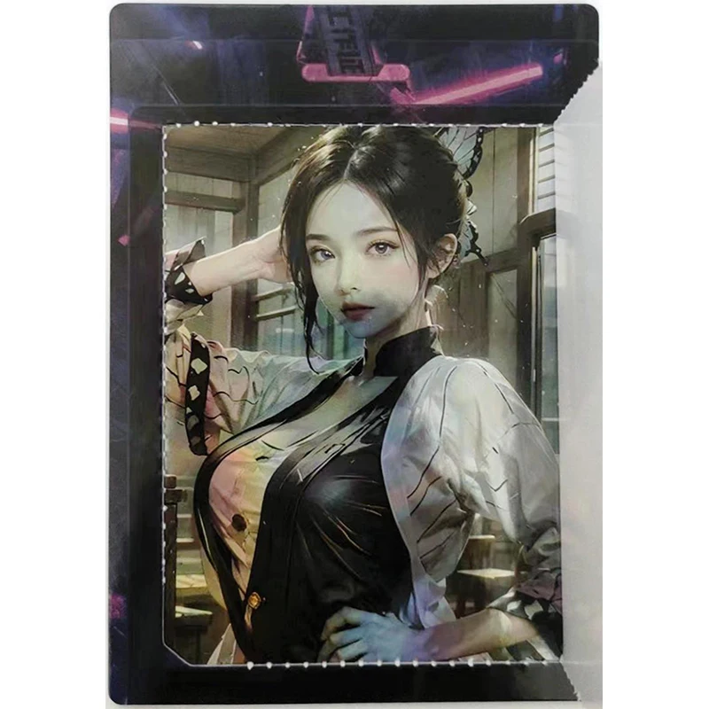 Anime Dea Storia Rare EXP Riflessioni Flash Card Yae Miko Kochou Shinobu Giocattoli per ragazzi Carte da collezione Regali di compleanno