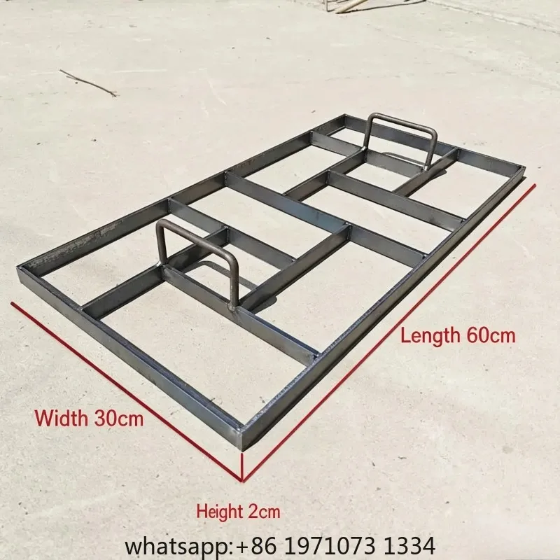 Steel Concrete Stamping Mold Antique Texture Cement Paving Stamp Anti-slip Floor Mould For Road Construction Garden Patio Walkwa