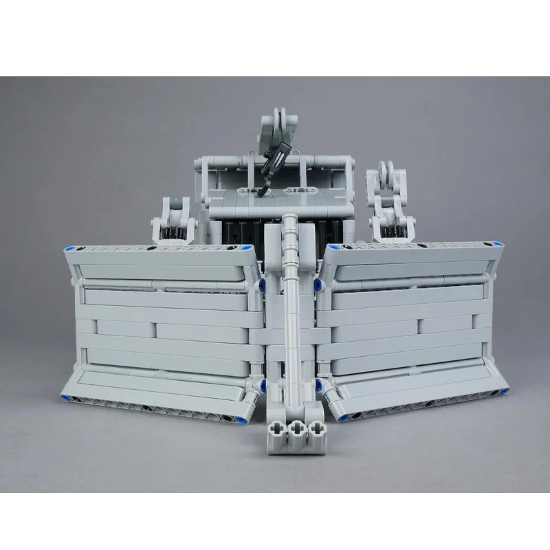 MOC-134889 nuevo modelo clásico de bloques de construcción de Bulldozer pesado, 1630 piezas, regalo de juguete de cumpleaños y Navidad para niños y niños