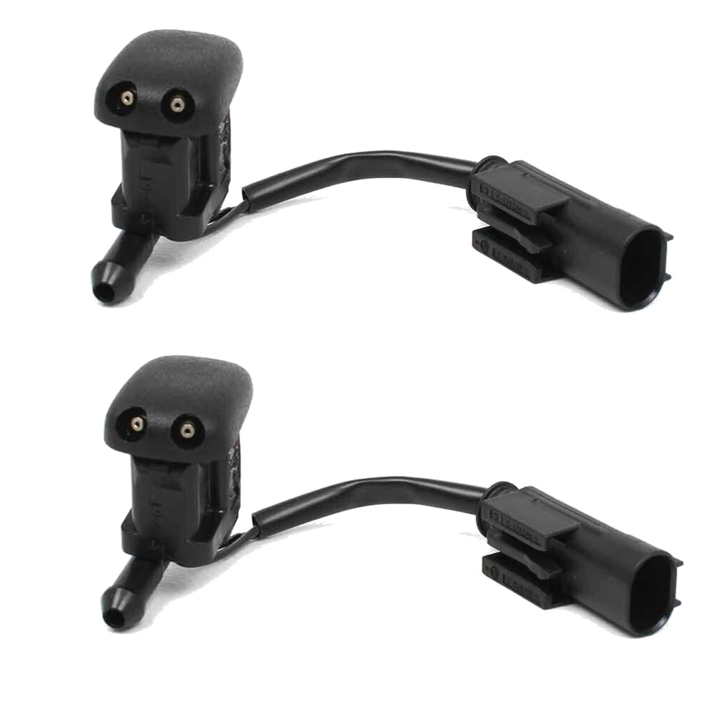 

1 Pair New Windshield Heated Washer Sprayer Nozzle Jet 61668361039 for -BMW 5 Series E39 1997-2003 525I 528I 530I