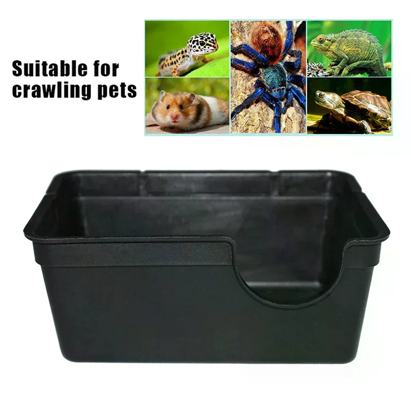 Reptile Hiding Cave Turtle Lizard Snake Hide Rest Cave Reptiles Toys Basking Hide Habitat Aquarium Landscaping Terrarium Decor