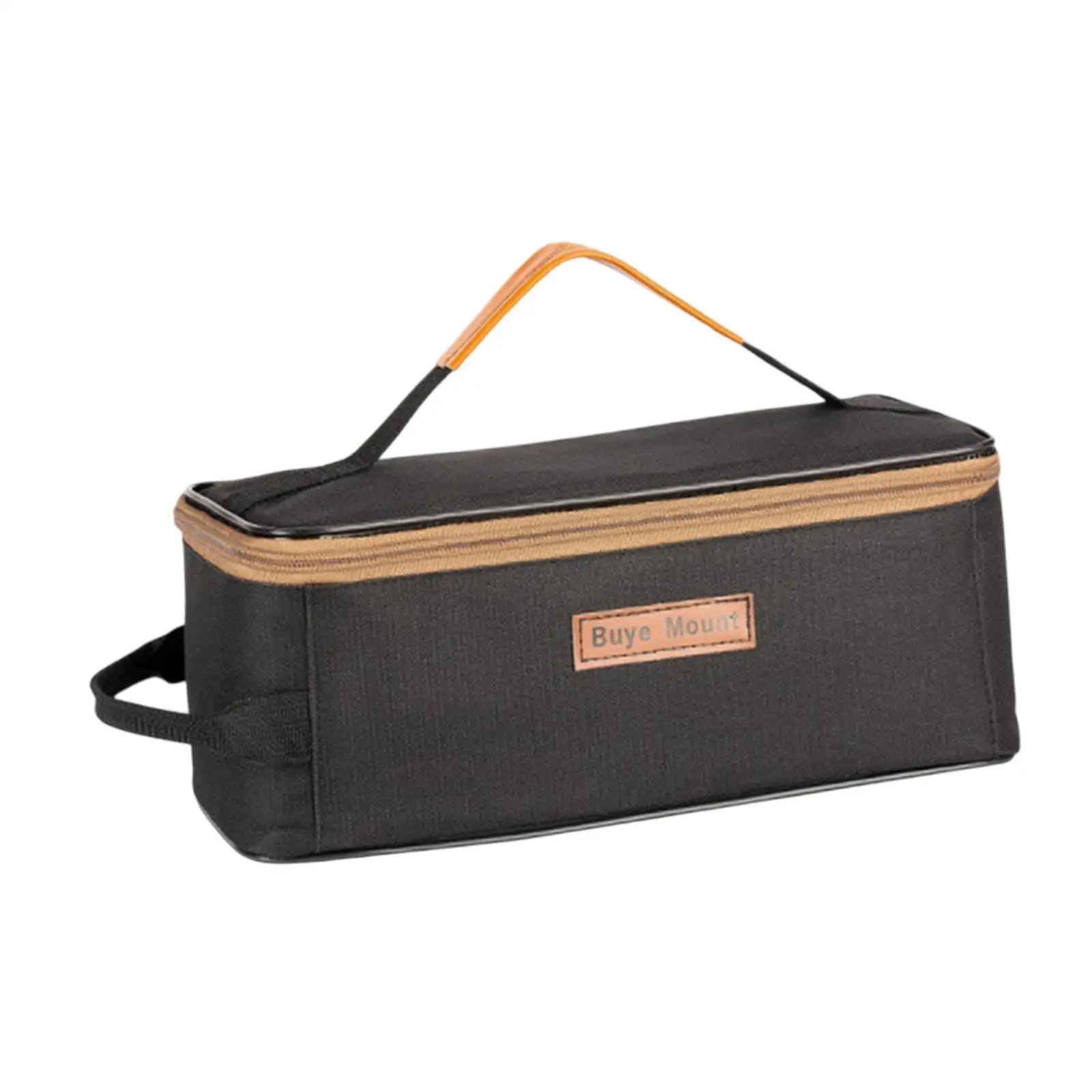 Camping Cook Tool Storage Organizer Portable Travel Bag with Handle Rectangle Tote for Outdoor Camping Accessory