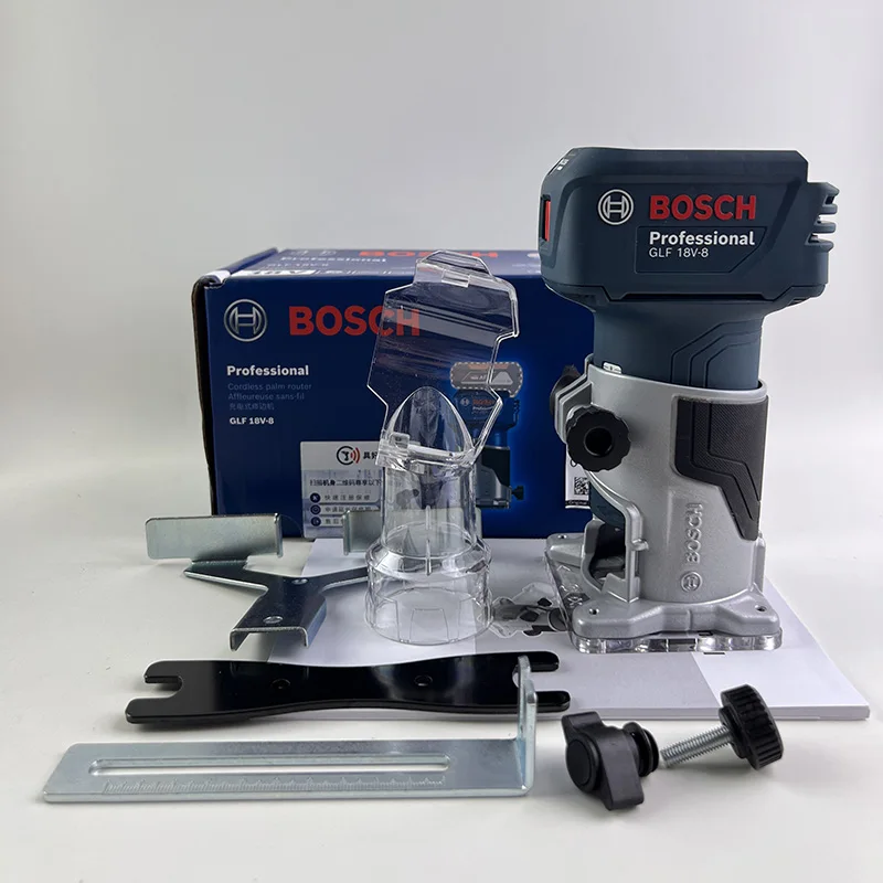 Bosch Brushless Trimming Machine GLF18V-8 Multifunctional Bakelite Milling Woodworking Grooving Machine Power Tool