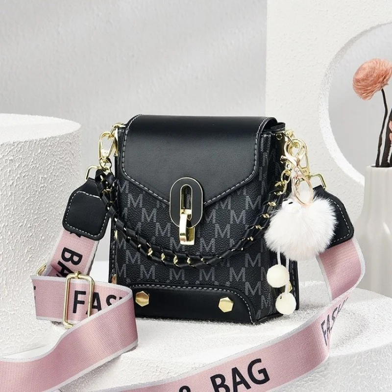 Stijlvolle kunstleren crossbodytas Dames RFID-blokkerende ritssluiting Metalen ketting Lichtgewicht best verkochte avondtas ​