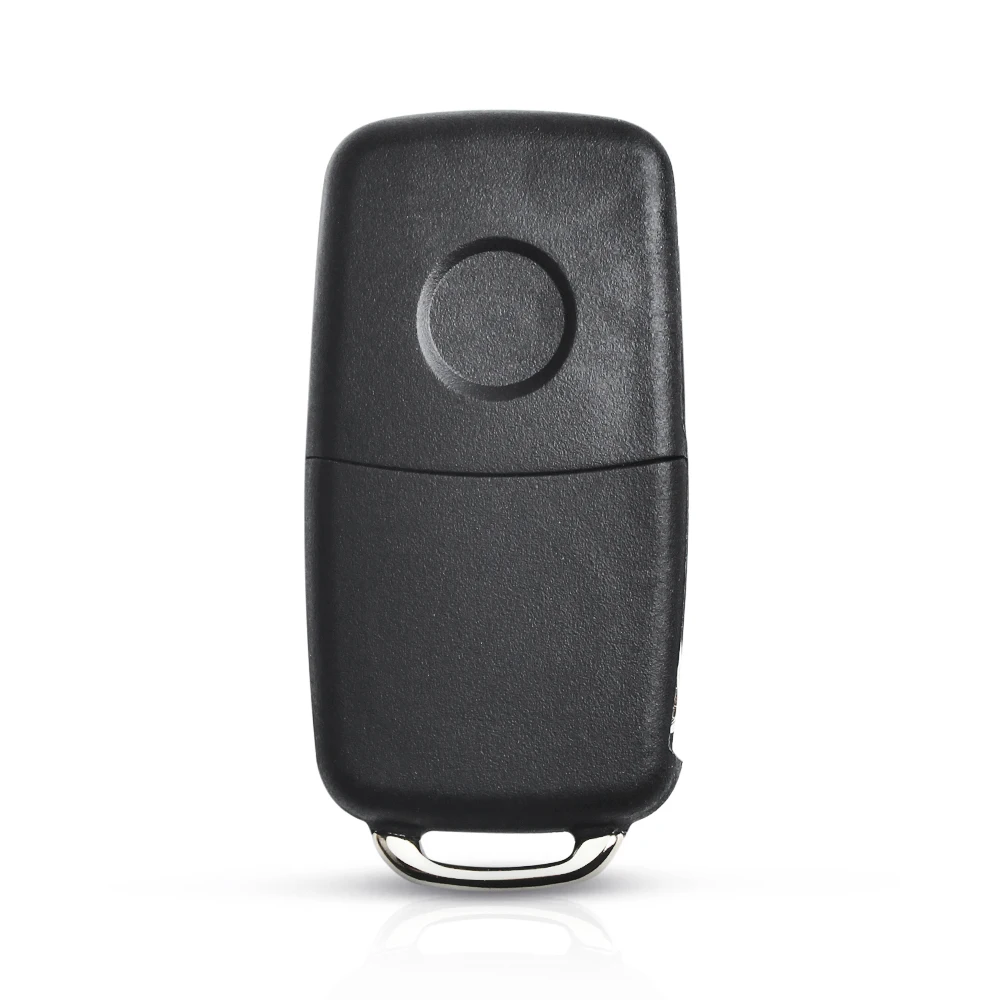 KEYYOU NEW 3-przyciskowy pilot zdalnego składania kluczy do VW VOLKSWAGEN Tiguan Golf Sagitar Polo MK6 Uncut Blade Fob