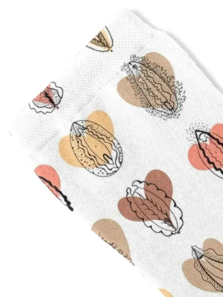 أحب الفرج التنوع الوردي القلوب البنية الجوارب شير الهيب هوب بارد مجنون الفتاة الجوارب الرجال #2