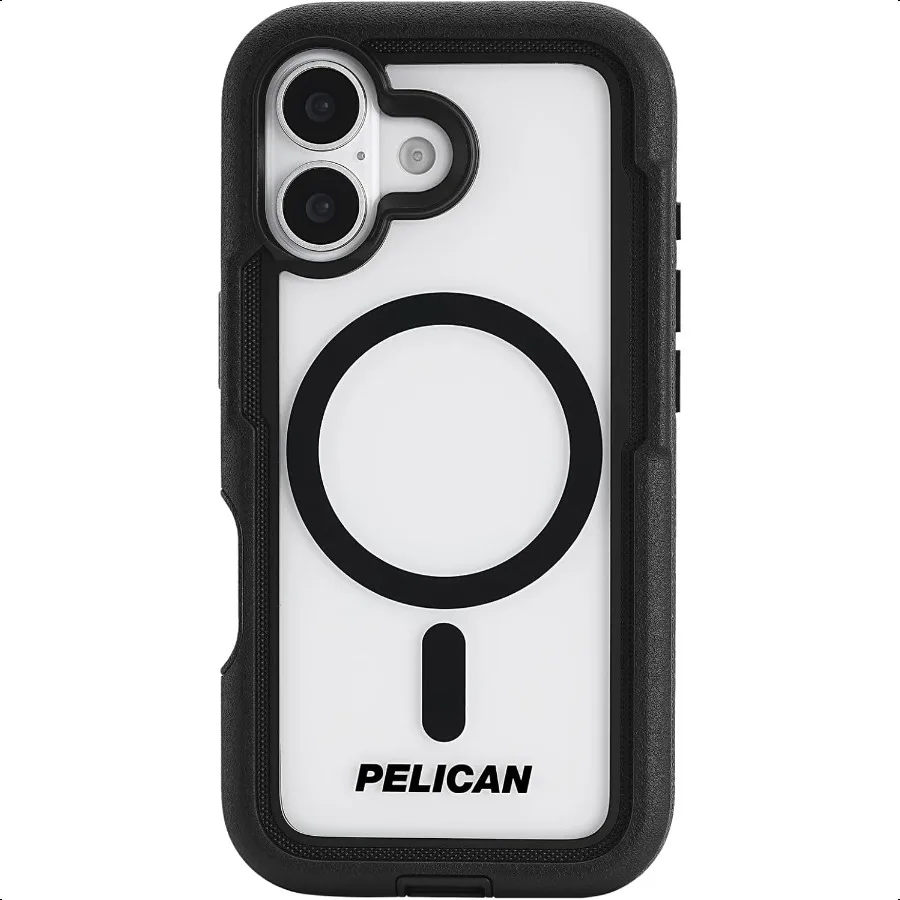 

Pelican Voyager iPhone 17 Case [Compatible with MagSafe] Red Phone Case w 24ft MilitaryGrade Drop Protection Heavy Duty Phone C