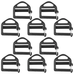 20Pcs Webbing Buckles Backpack Strap Accessories Bag Replacement Buckle Backpack Buckle Ladder Slider