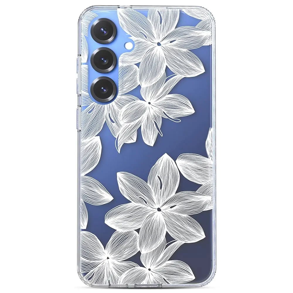 Ranz Case for Galaxy S25, Anti-Scratch Shockproof Series Clear Hard PC+ TPU Bumper Protective Cover Case for Samsung Galaxy S