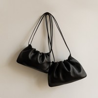 Nothing written sheepskin Cloud Bag Fashion Mini Compact Lightweight One Shoulder Strap Bag for Women