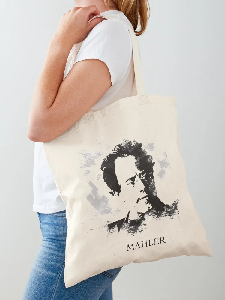 

Gustav Mahler Tote Bag Women's shopper Handbags custom fabric bag