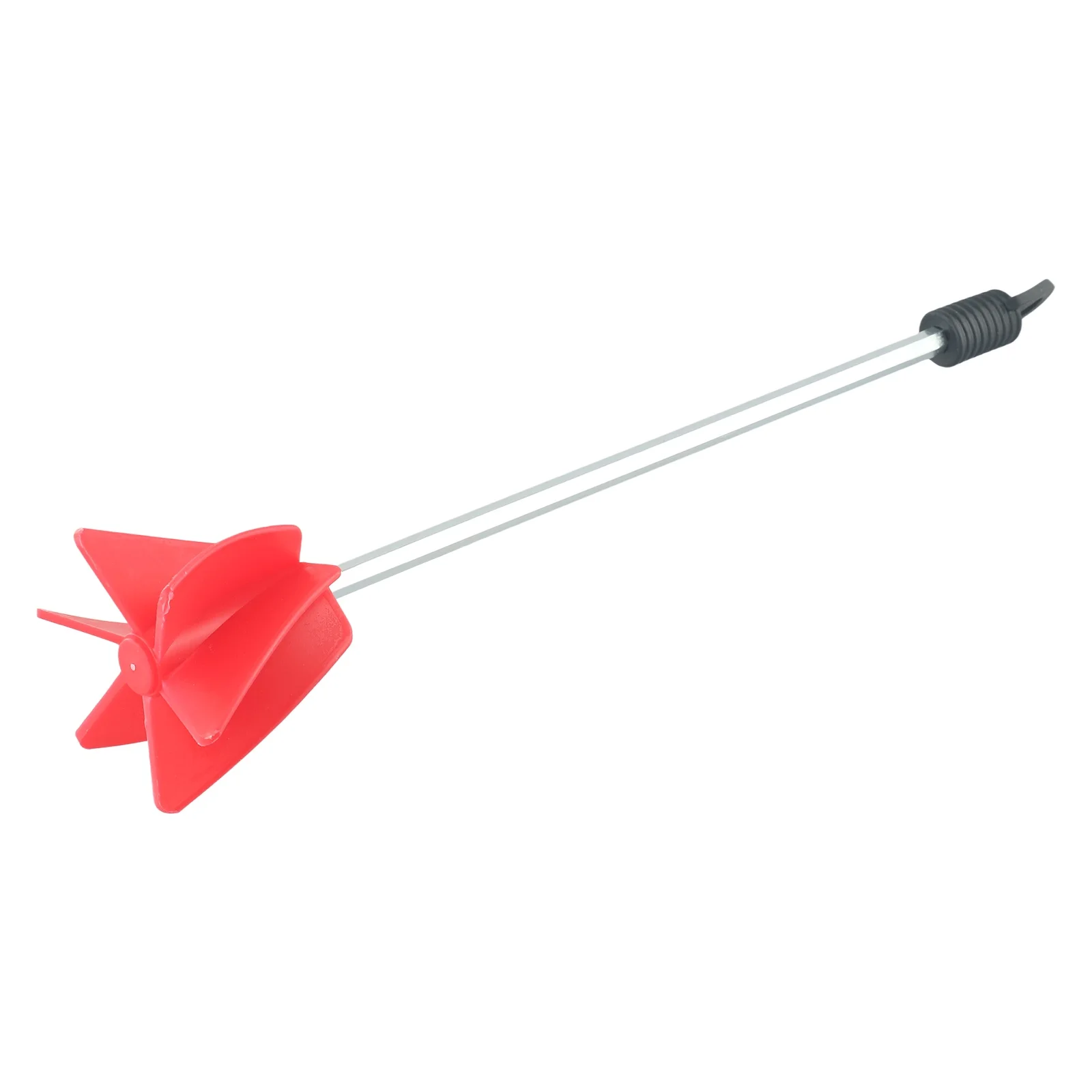 Stirring Rod Paint Mixer Bit Pigment Mixing Paddle Red+Silver Steel Applicable Liquid Electric Drill Attachment Epoxy Resin