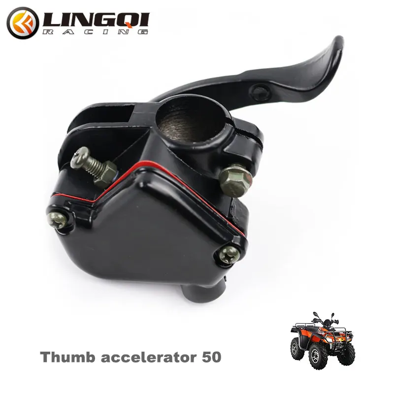 LINGQI Pit motor terenowy kciuk przepustnicy montaż motocykl kontrola prędkości akcelerator wodoodporny 7/8 "22mm uniwersalny dla części Moto