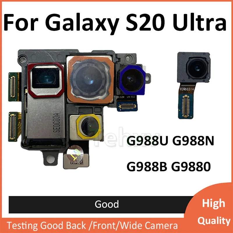 Back Rear Ultrawide Telephoto Front Camera Flex Cable Replace For Samsung Galaxy S20 Ultra G988B G988U G9880 G988N G988W