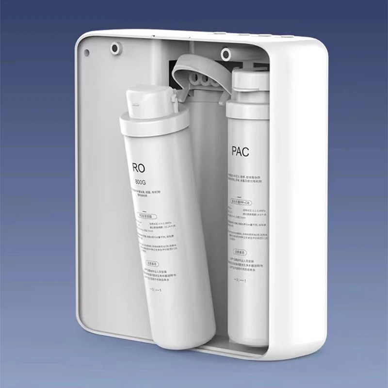 نظام التناضح العكسي NSF معتمد لتقليل TDS 7 مراحل بدون خزان نظام تصفية المياه بالتناضح العكسي تحت المغسلة 2.5:1 نقي